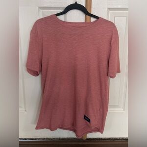 Abercrombie & Fitch Pink Basic Tee Men’s M Soft Casual T Shirt